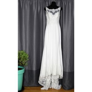 Alfred Angelo White Wedding Gown Dress $1,350 size 8 NWT